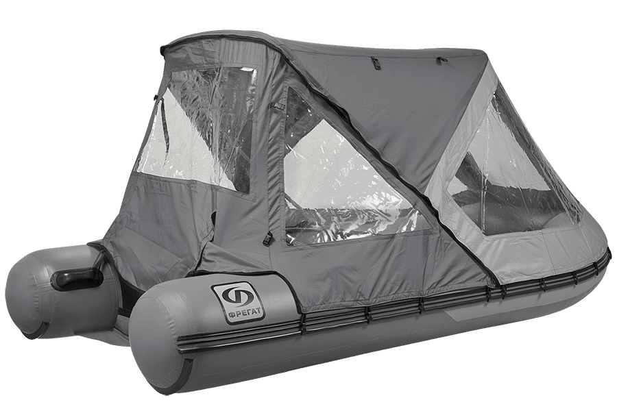 Тент трансформер кабриолет на лодку Аква 3200 НДНД