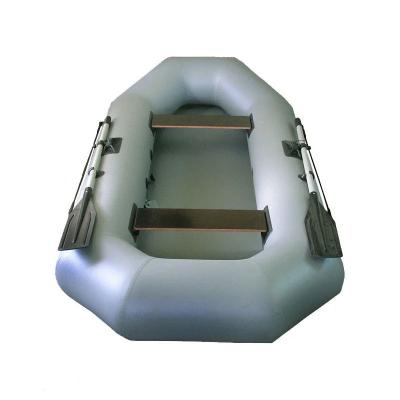 Лодка Гелиос 28 (серый) гребная