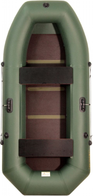 Лодка Камыш 2700 со складной сланью гребная